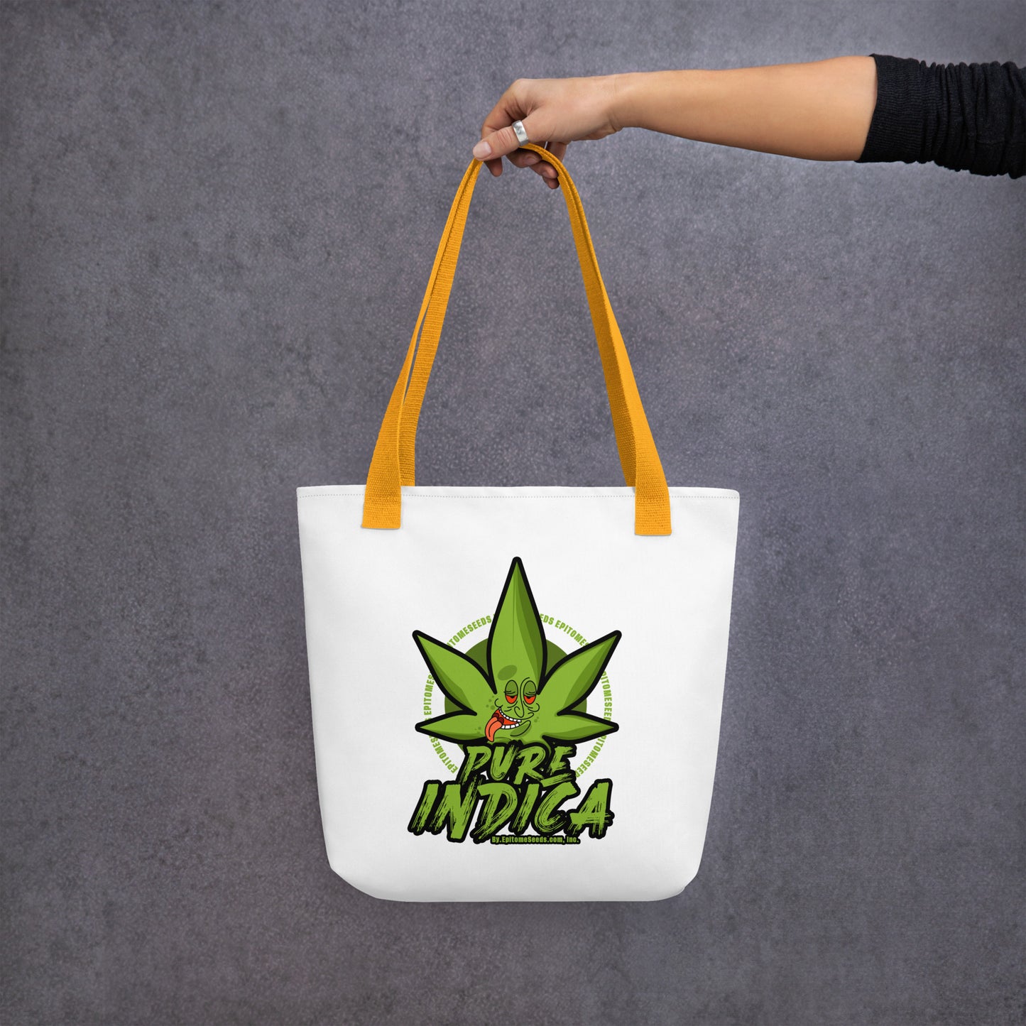 Pure Indica Strain Tote bag