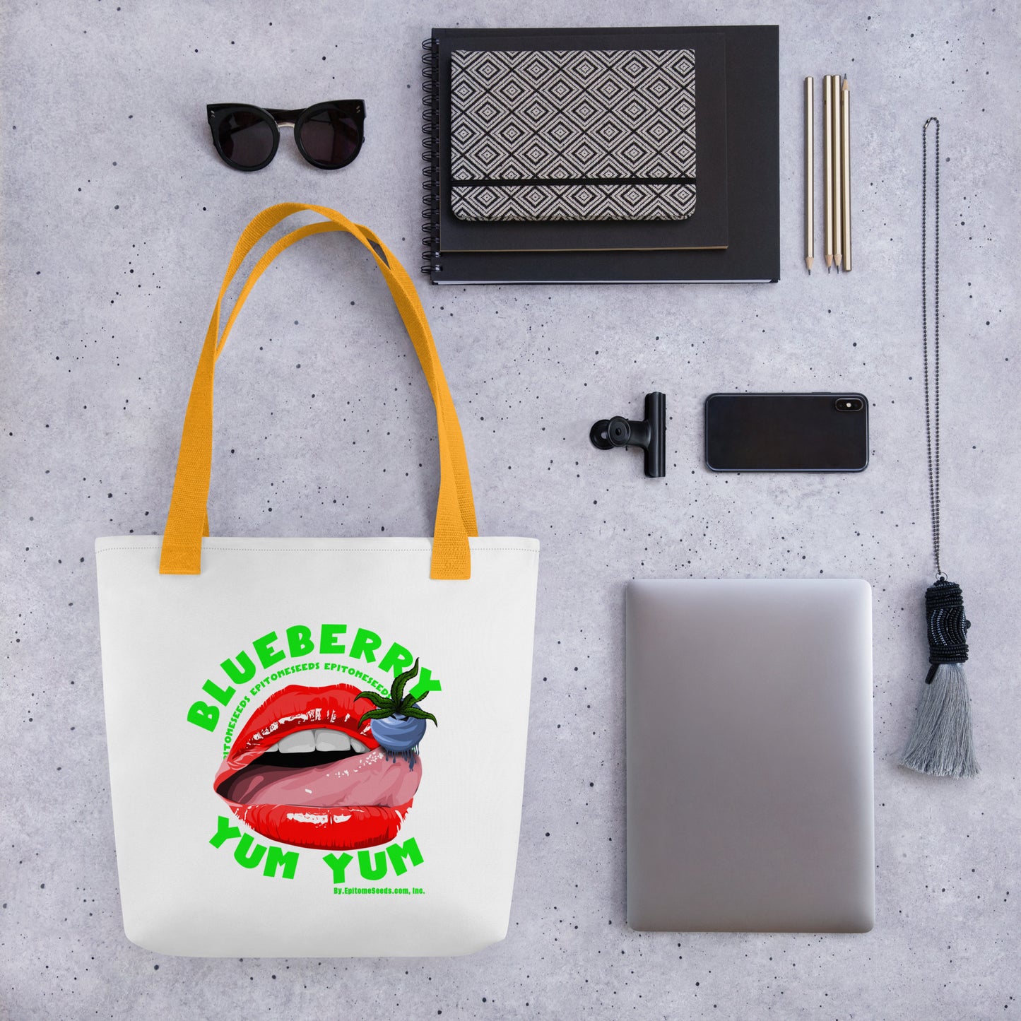 Blueberry Yum Yum Strain Tote bag