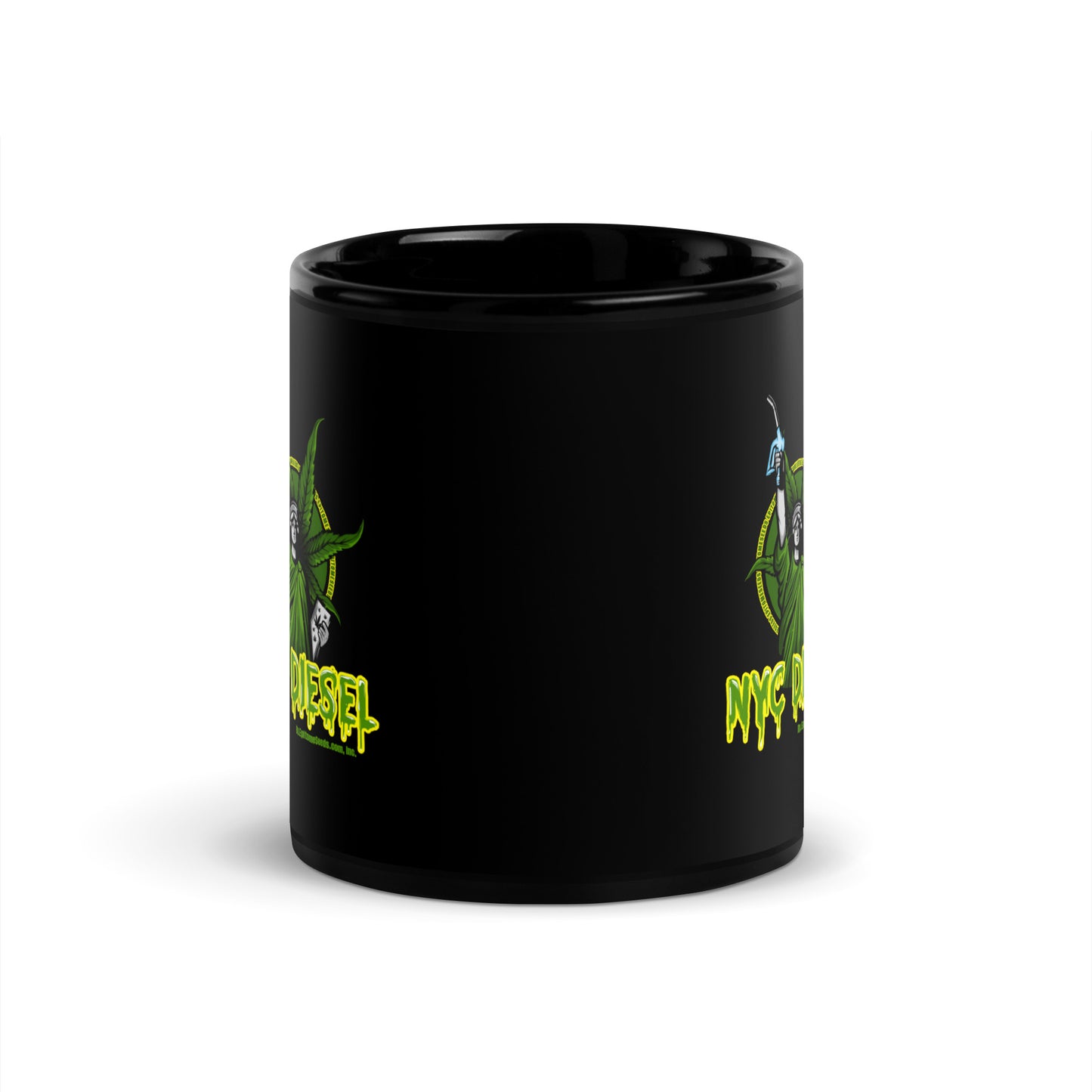 NYC Diesel Strain Glossy Mug