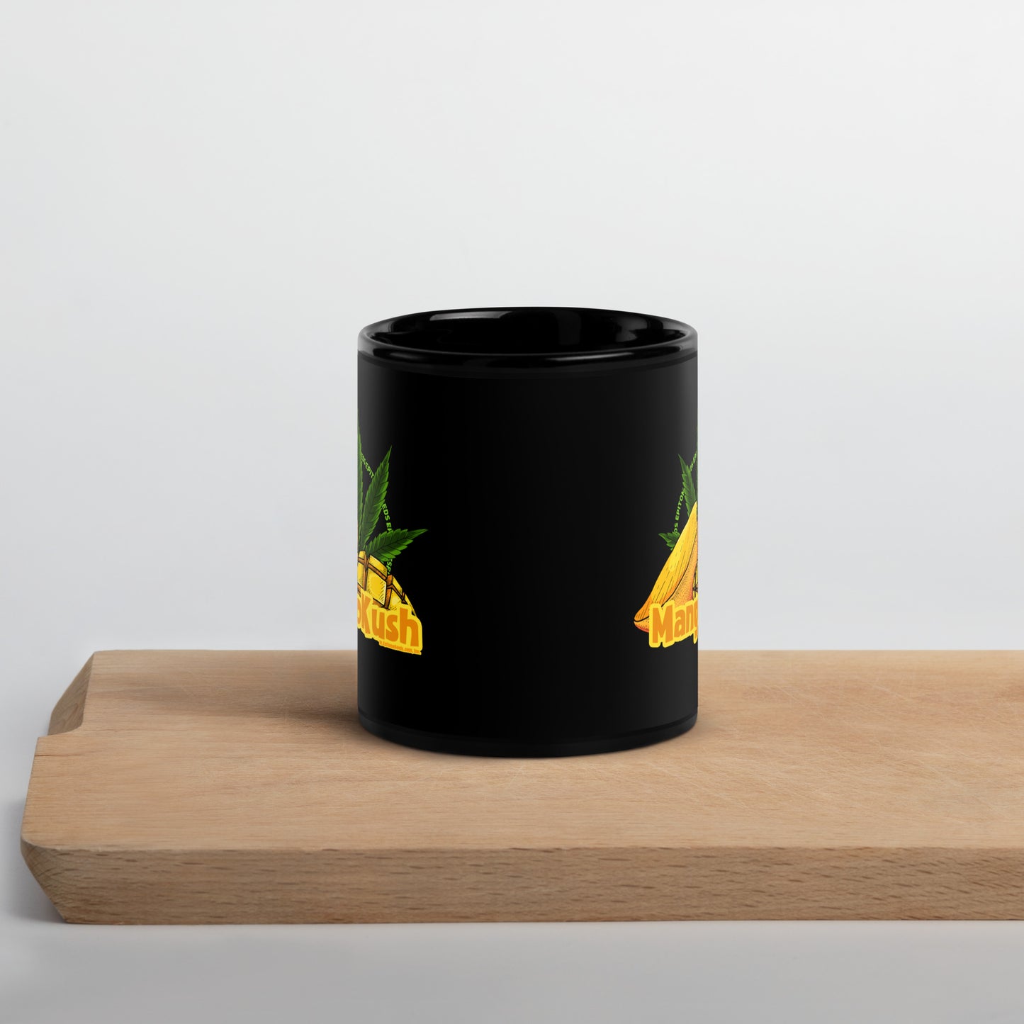 Mango Kush Strain Black Mug