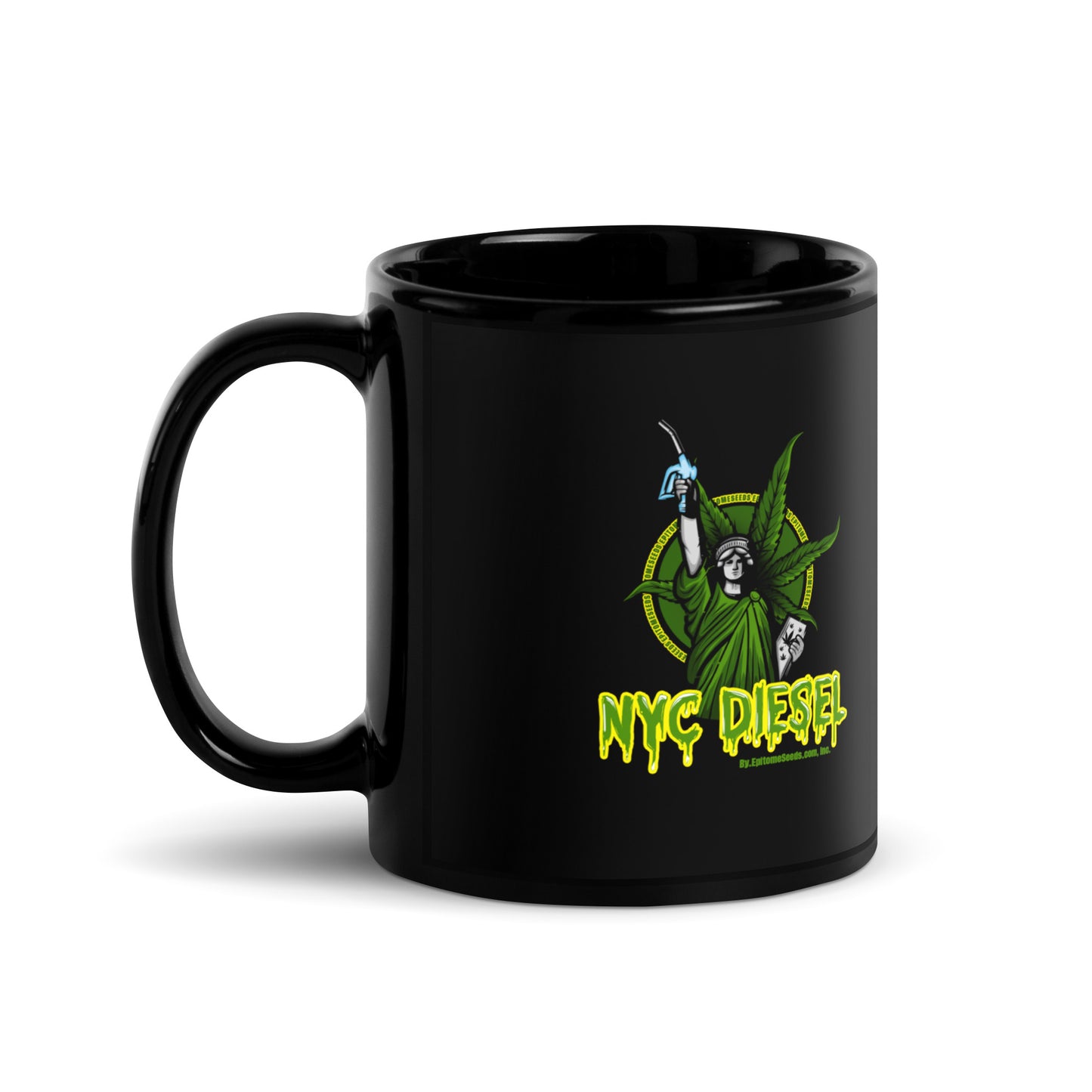 NYC Diesel Strain Glossy Mug