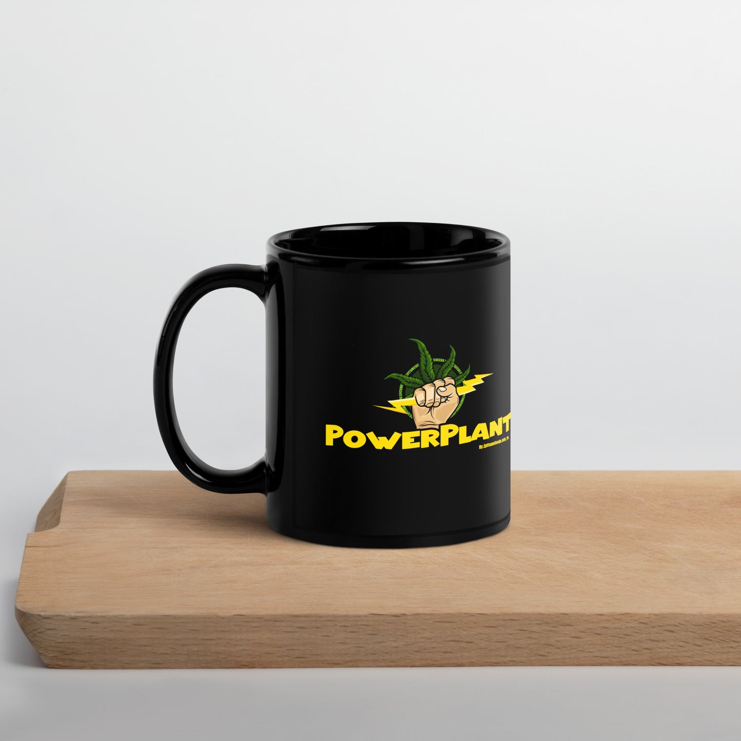 Powerplant Strain Black Mug