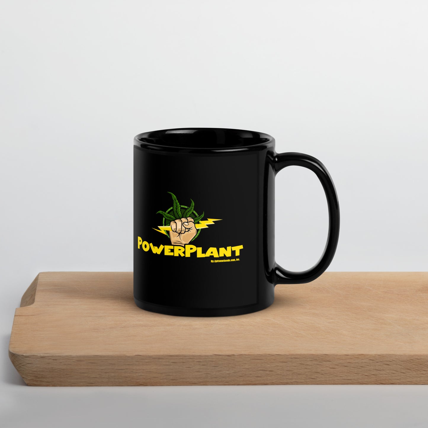 Powerplant Strain Black Mug