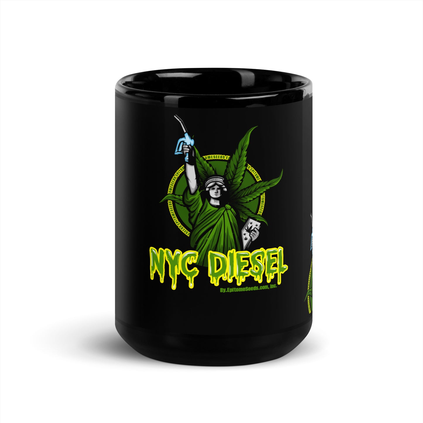 NYC Diesel Strain Glossy Mug