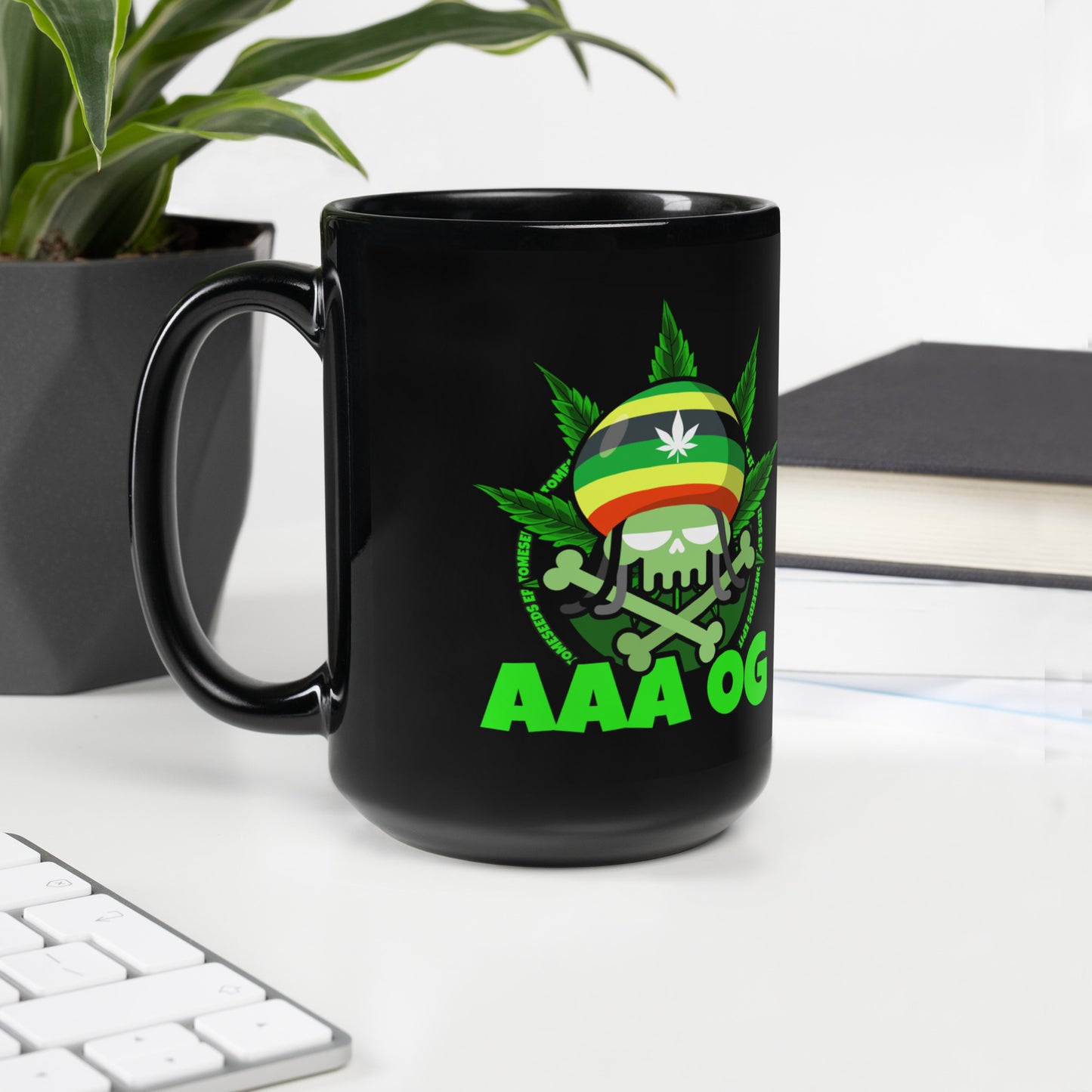 AAA OG Black Mug