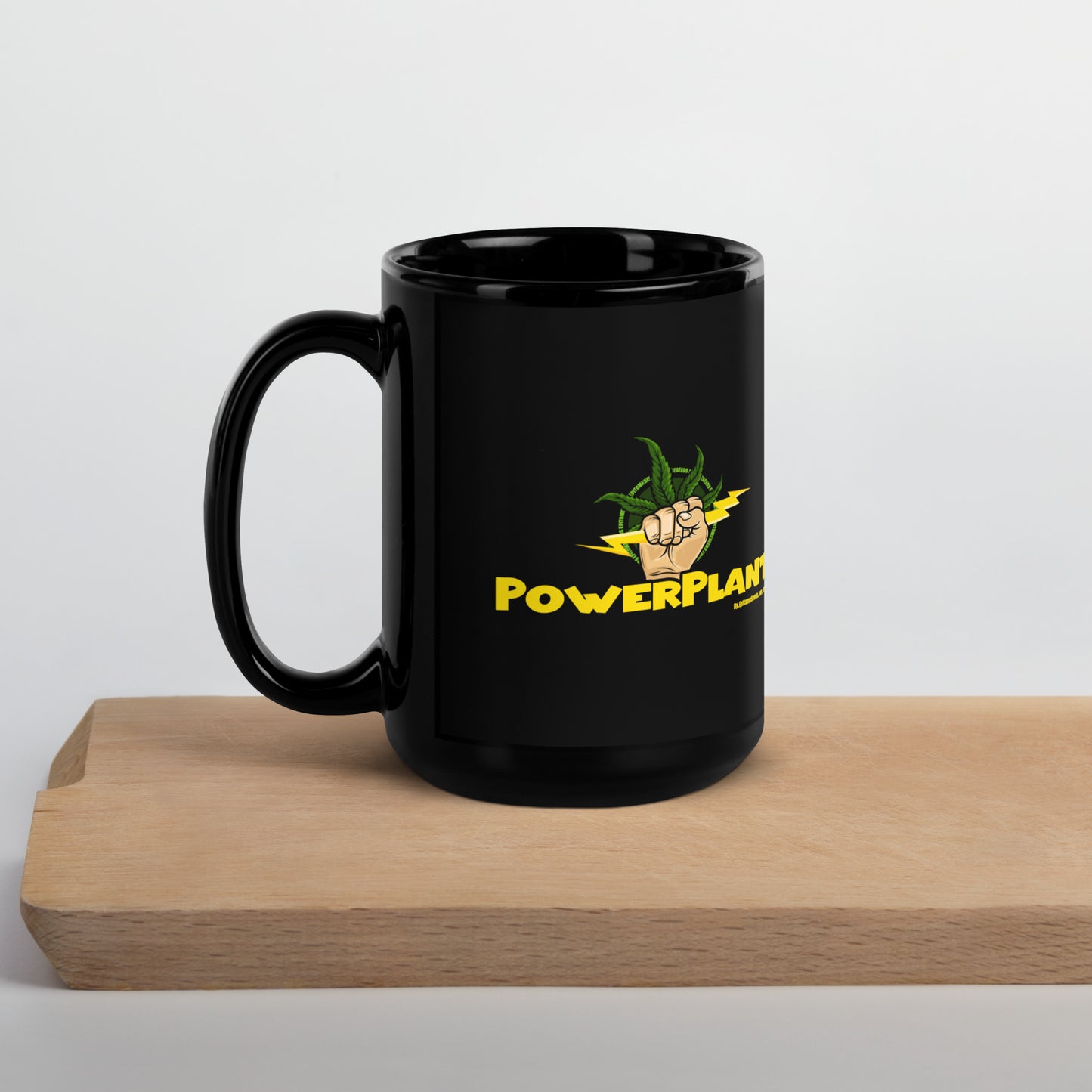 Powerplant Strain Black Mug