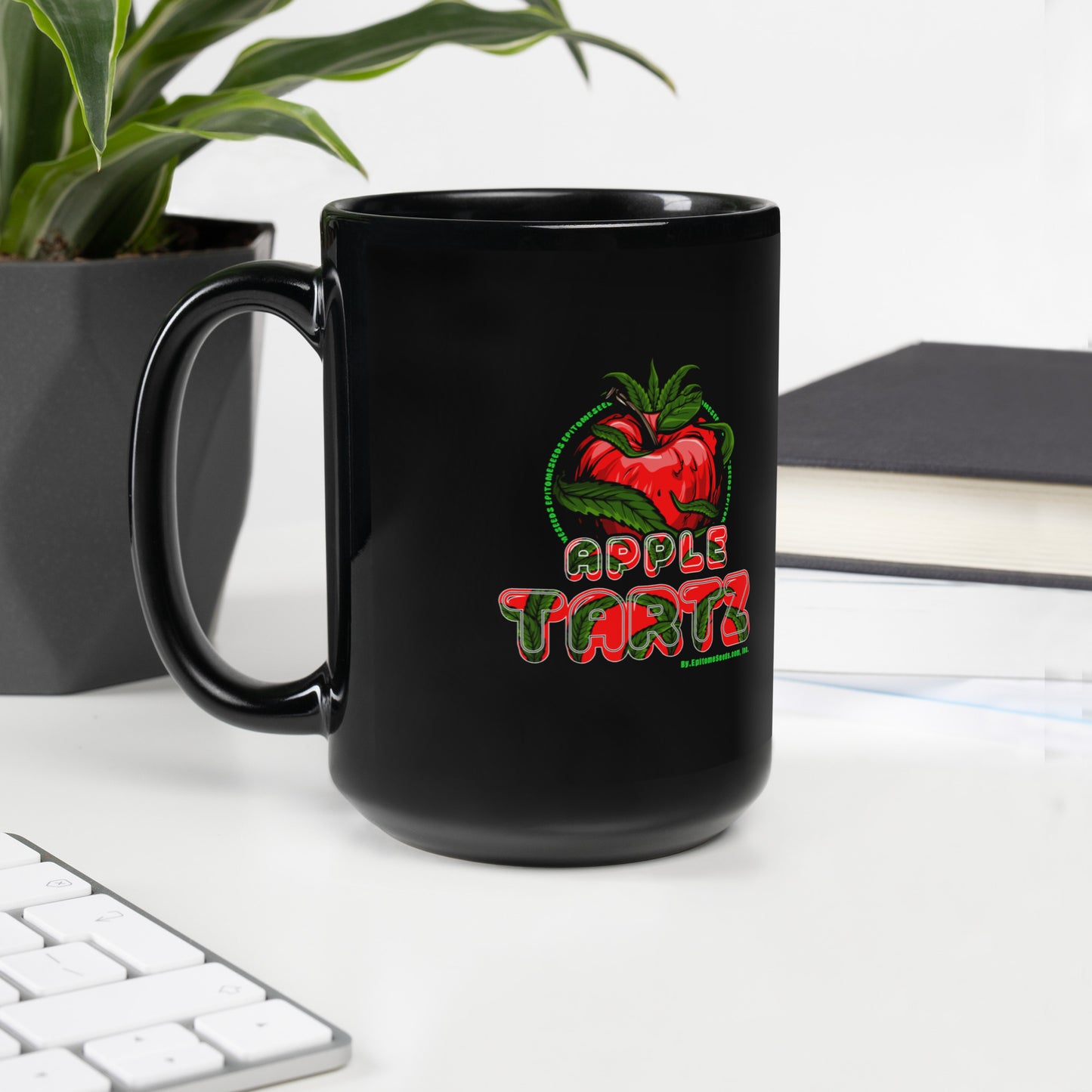 Apple Tartz Strain Black Mug