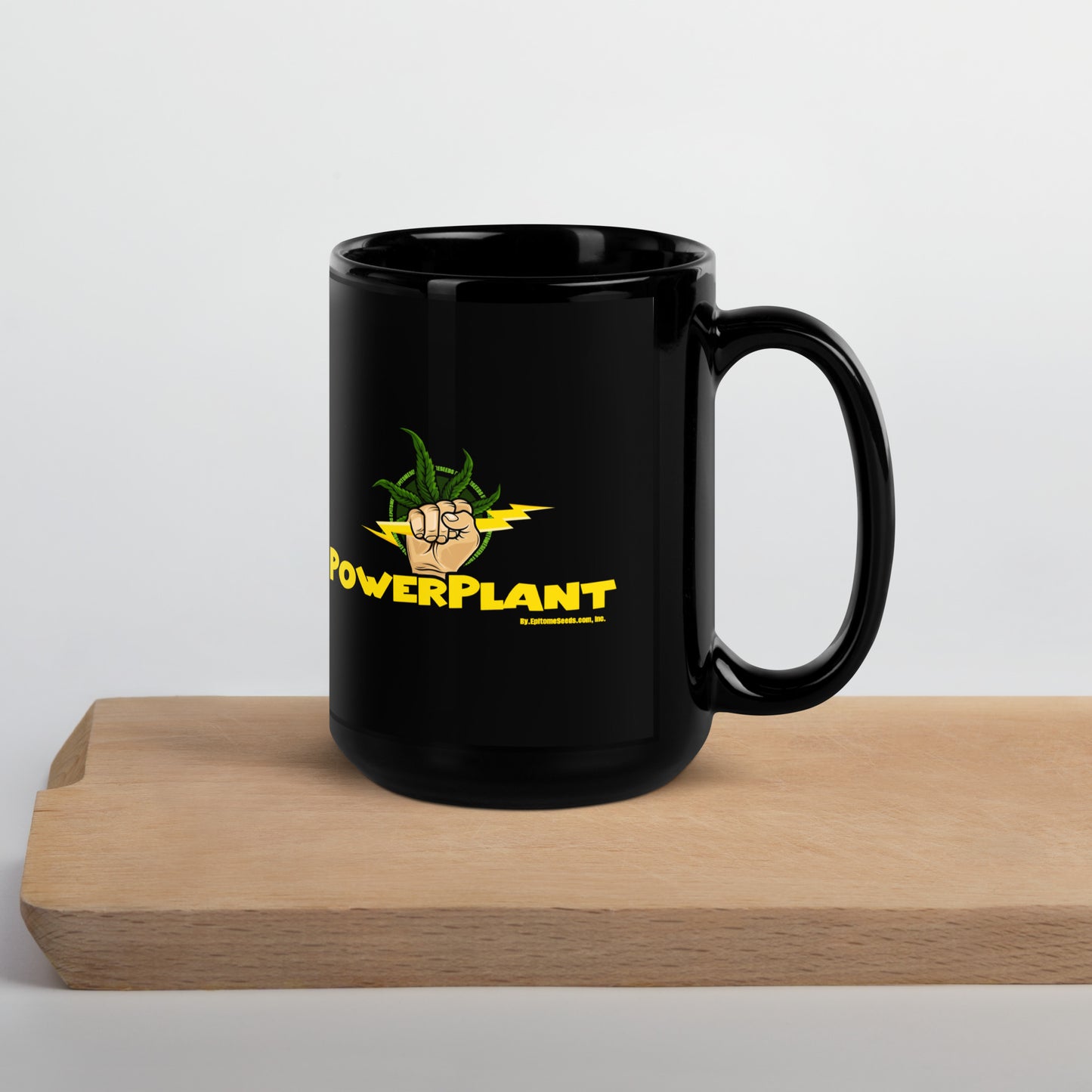 Powerplant Strain Black Mug