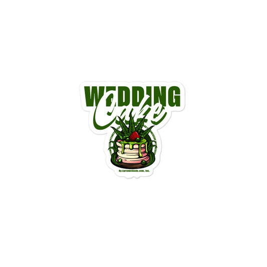 Wedding Cake Strain stickers