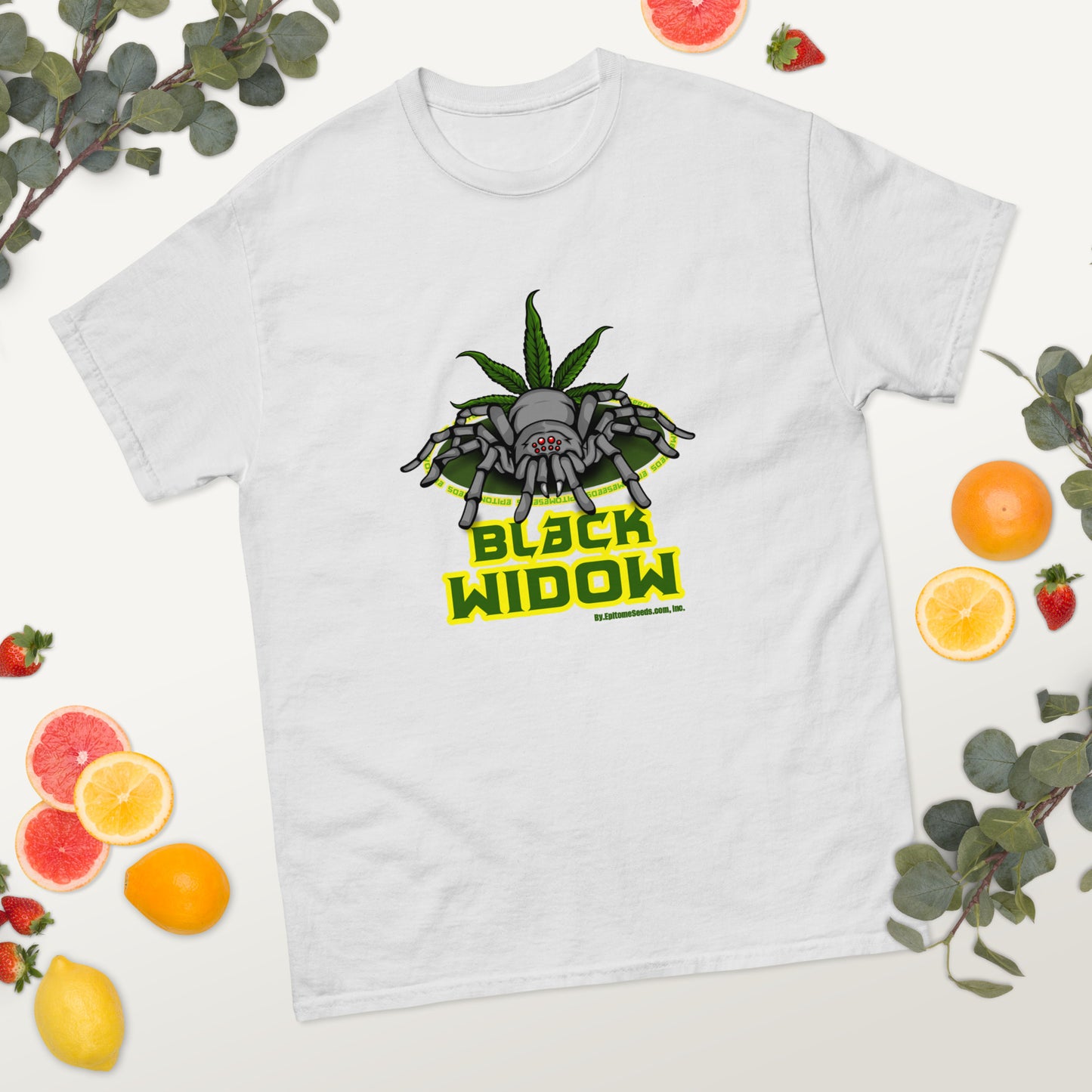 Black Widow Strain T-shirt