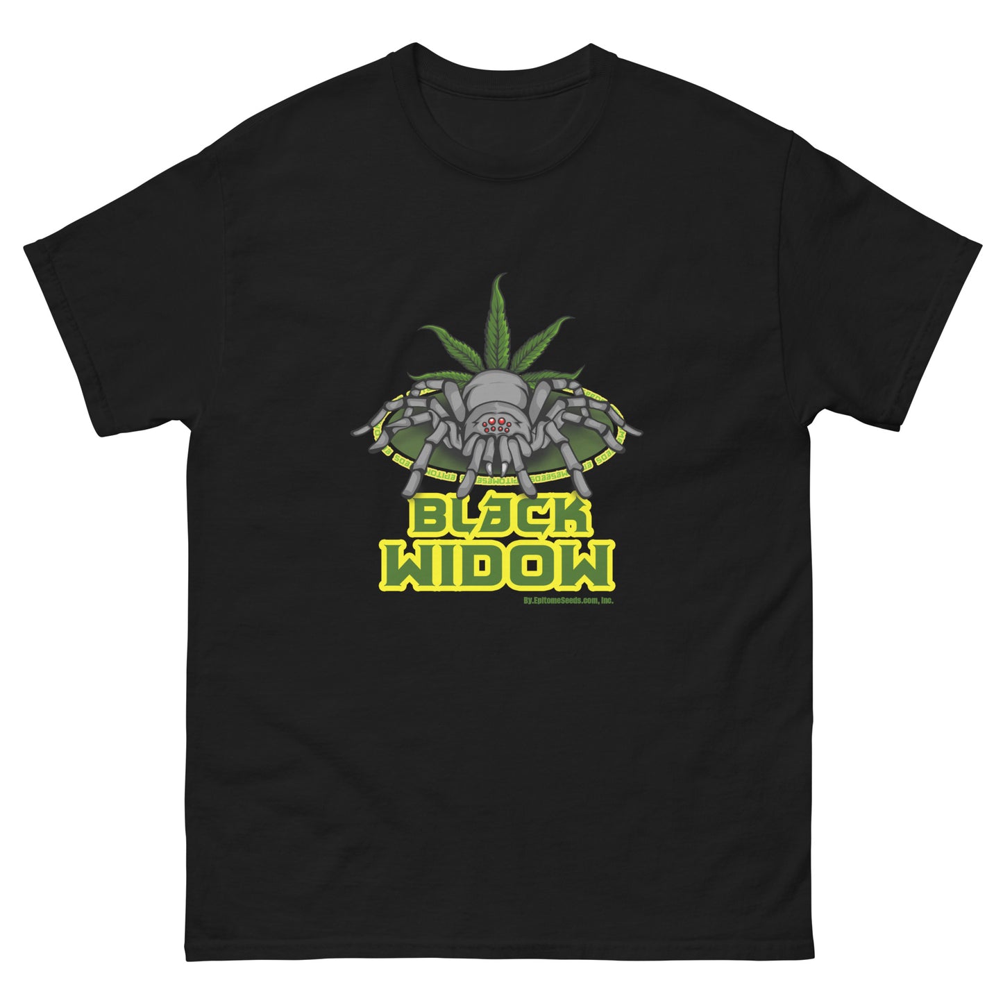 Black Widow Strain T-shirt