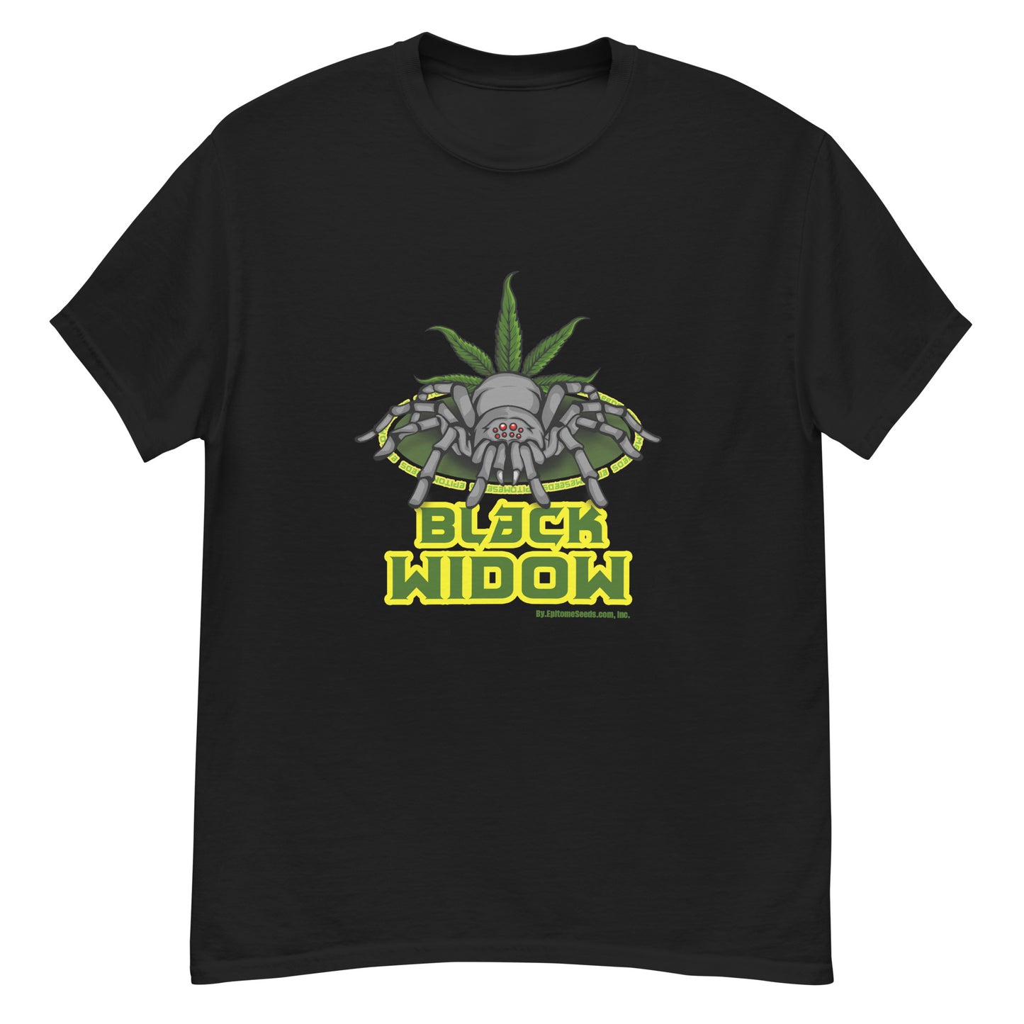 Black Widow Strain T-shirt