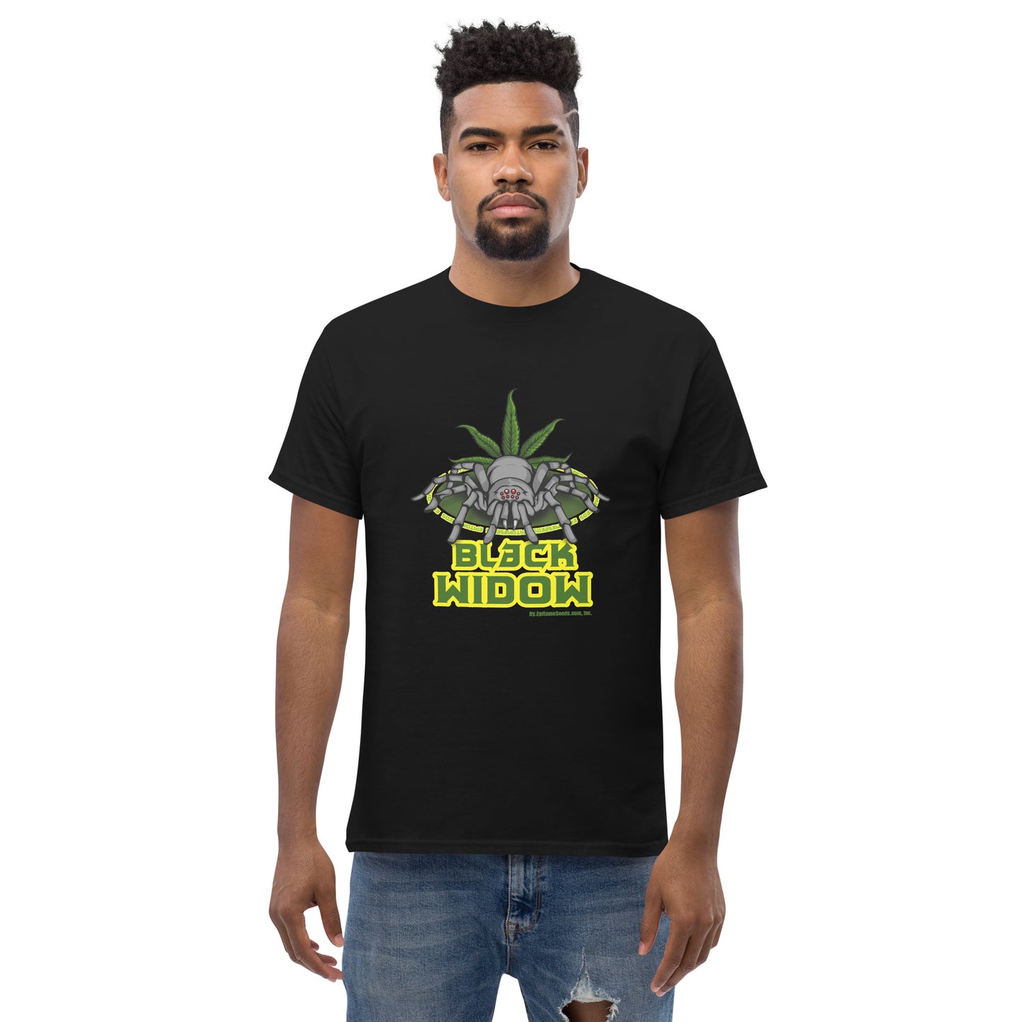 Black Widow Strain T-shirt