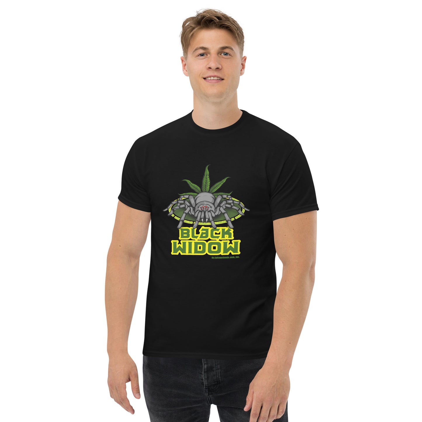 Black Widow Strain T-shirt