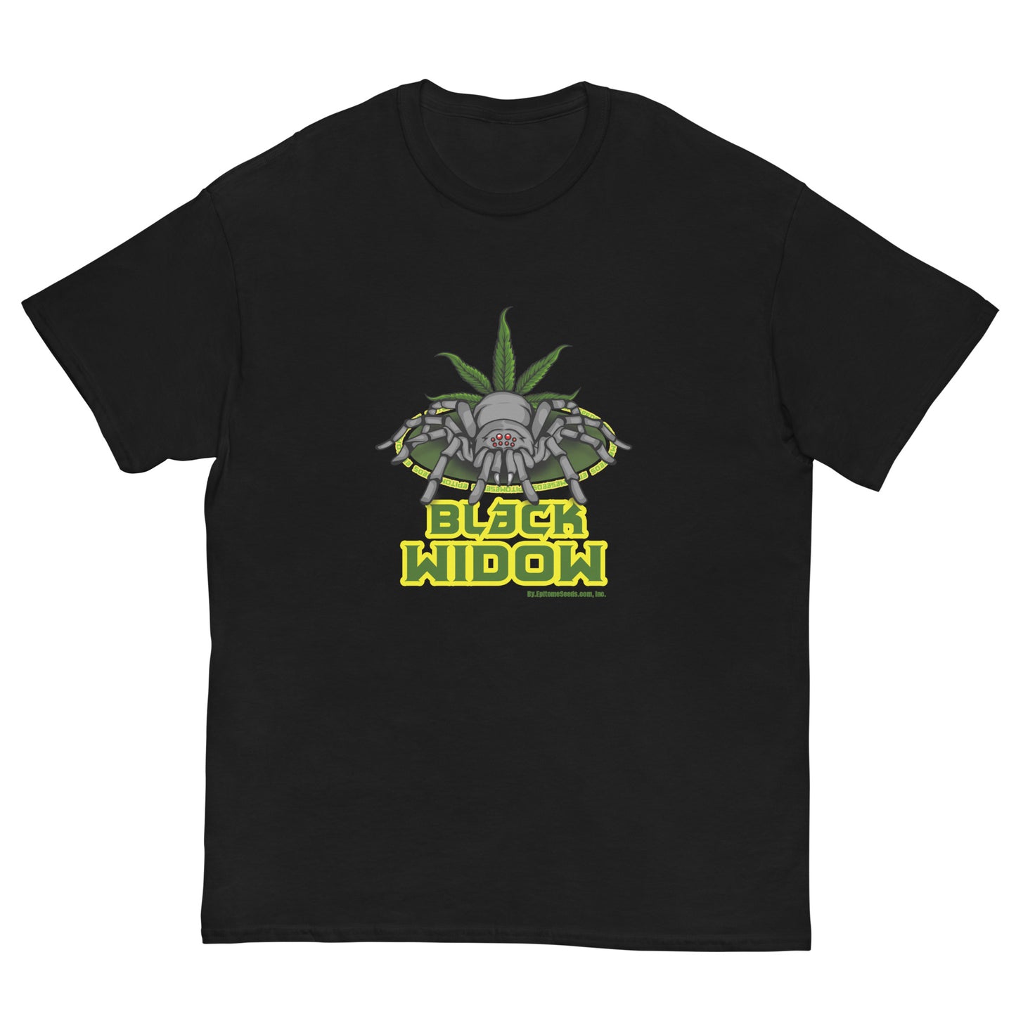 Black Widow Strain T-shirt