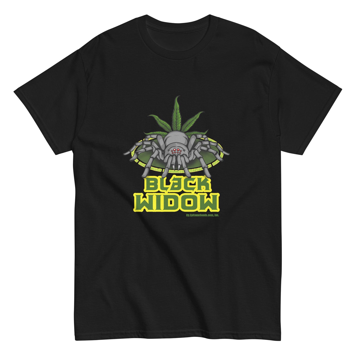 Black Widow Strain T-shirt