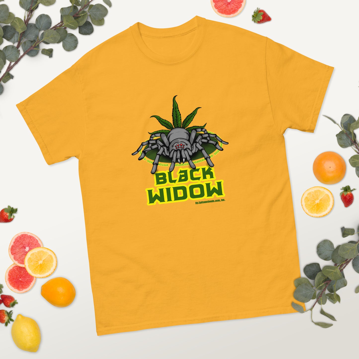 Black Widow Strain T-shirt