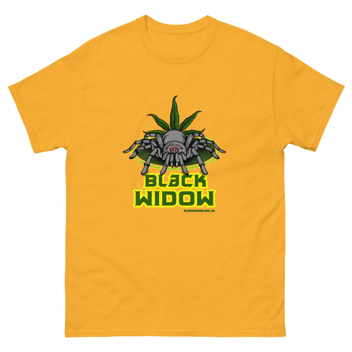 Black Widow Strain T-shirt