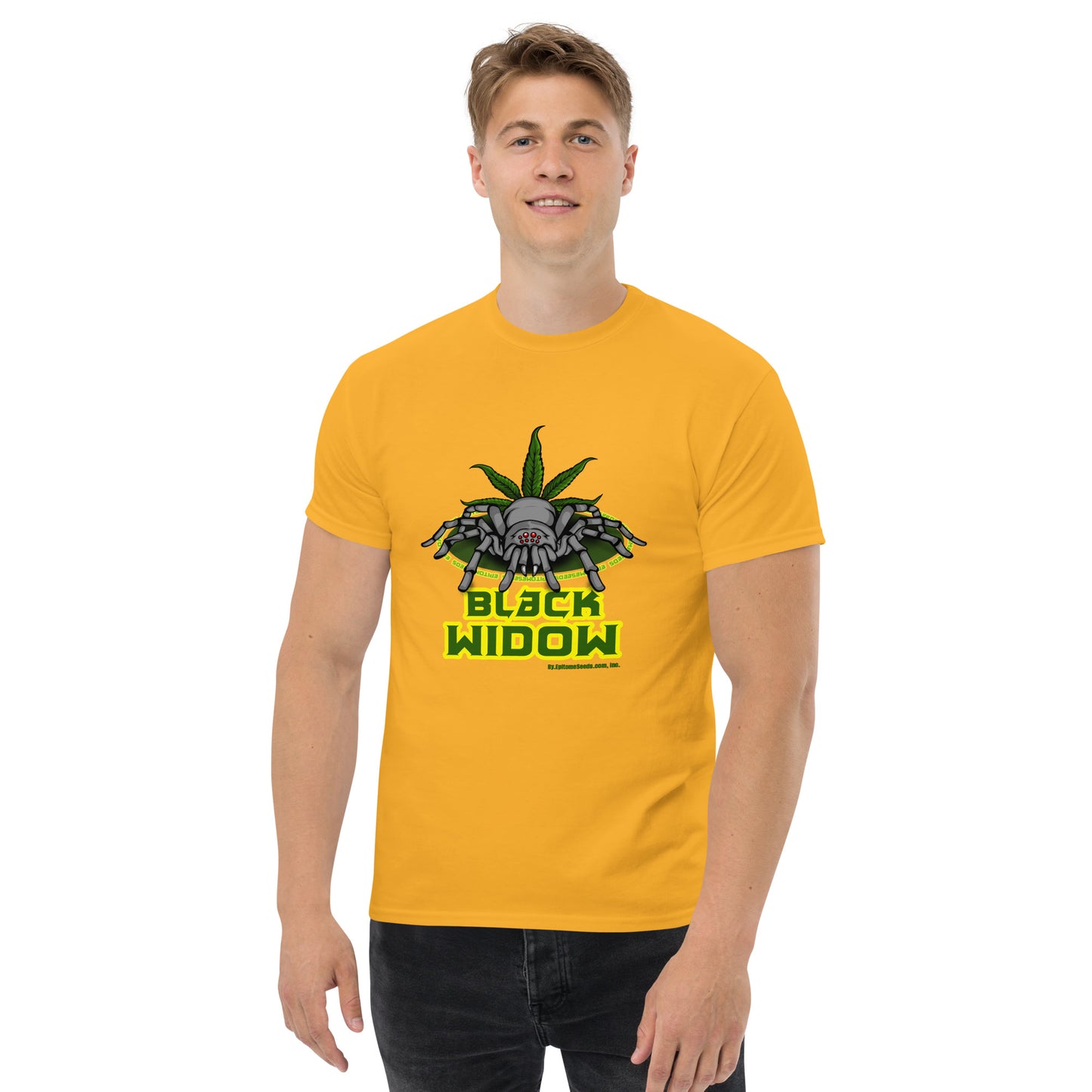 Black Widow Strain T-shirt