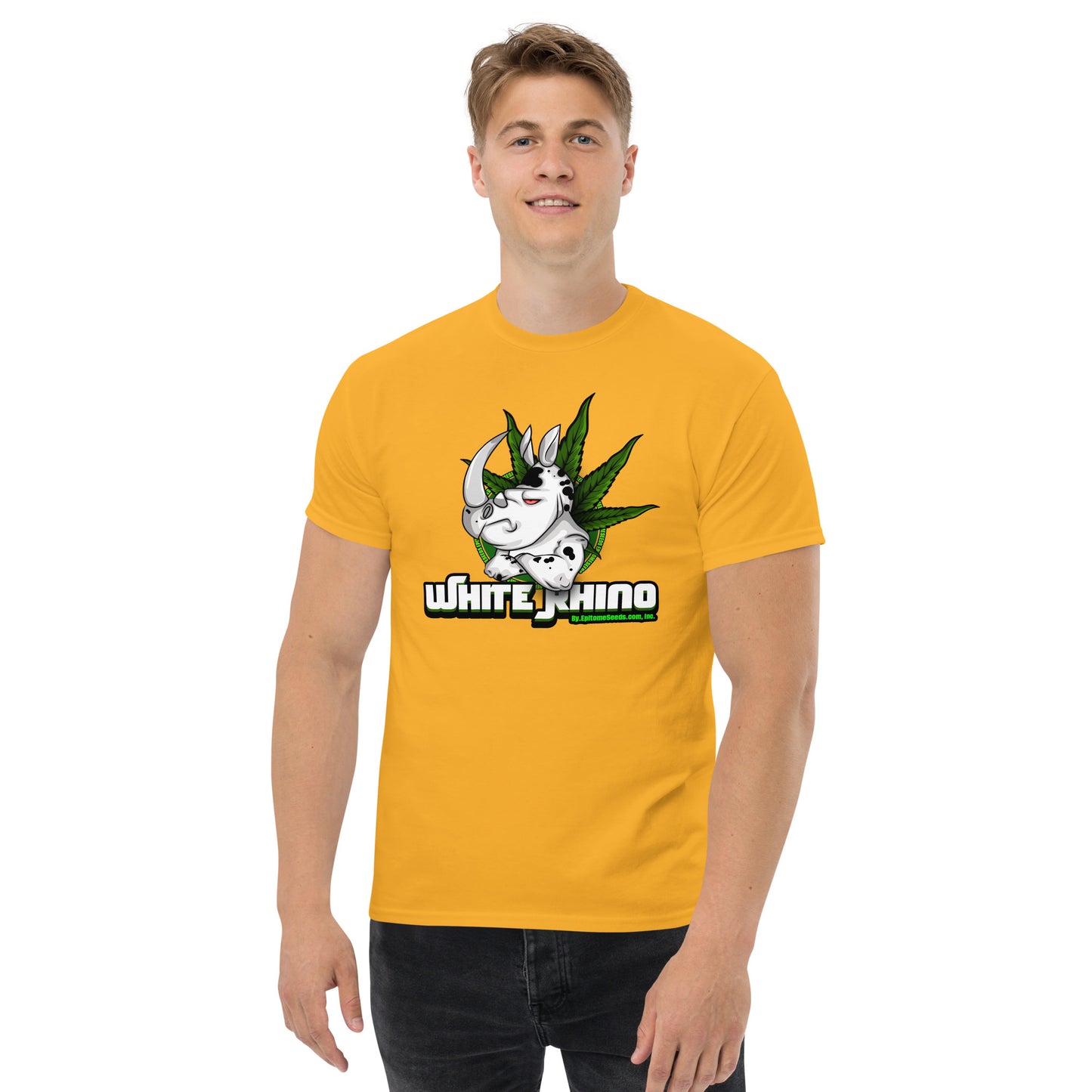 White Rhino Strain T-shirt