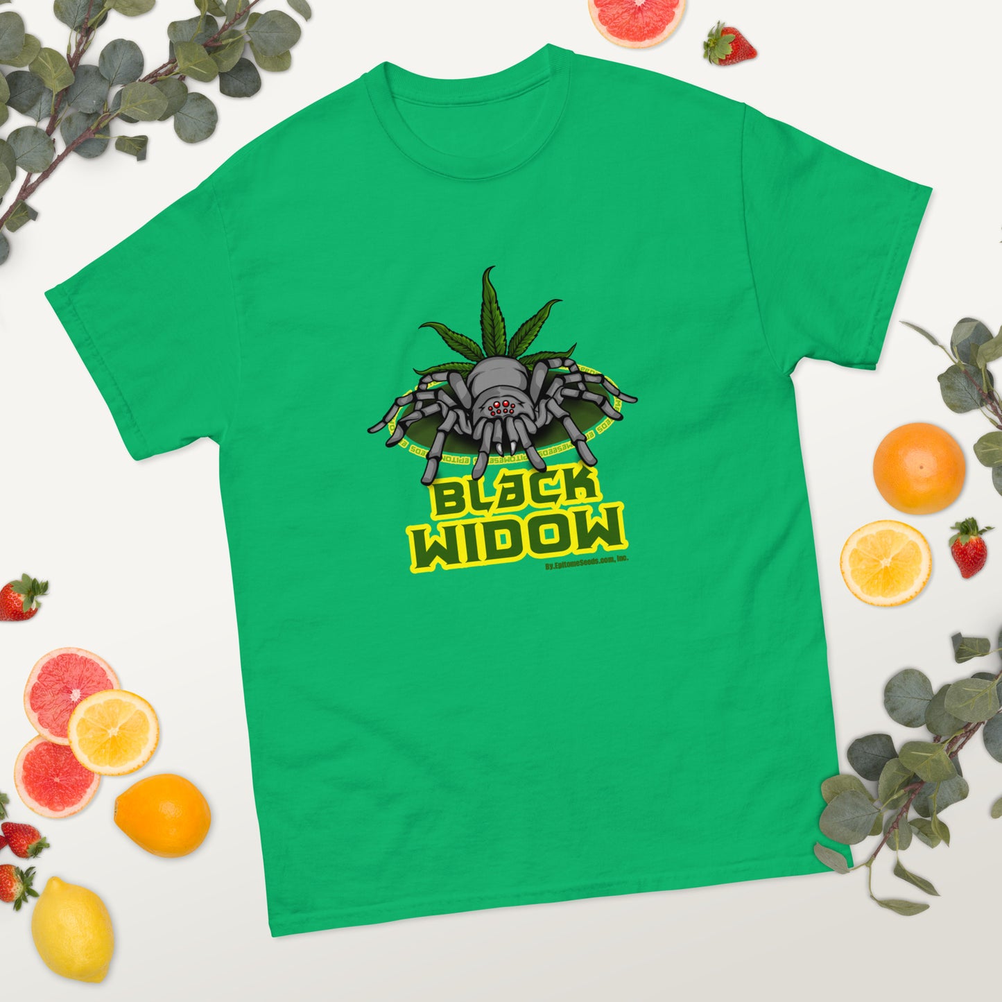 Black Widow Strain T-shirt