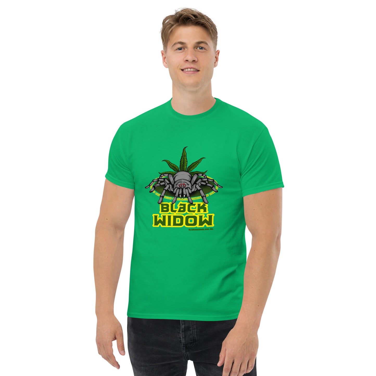 Black Widow Strain T-shirt