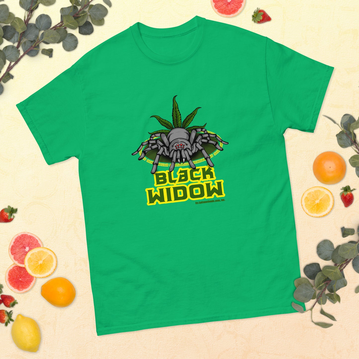 Black Widow Strain T-shirt