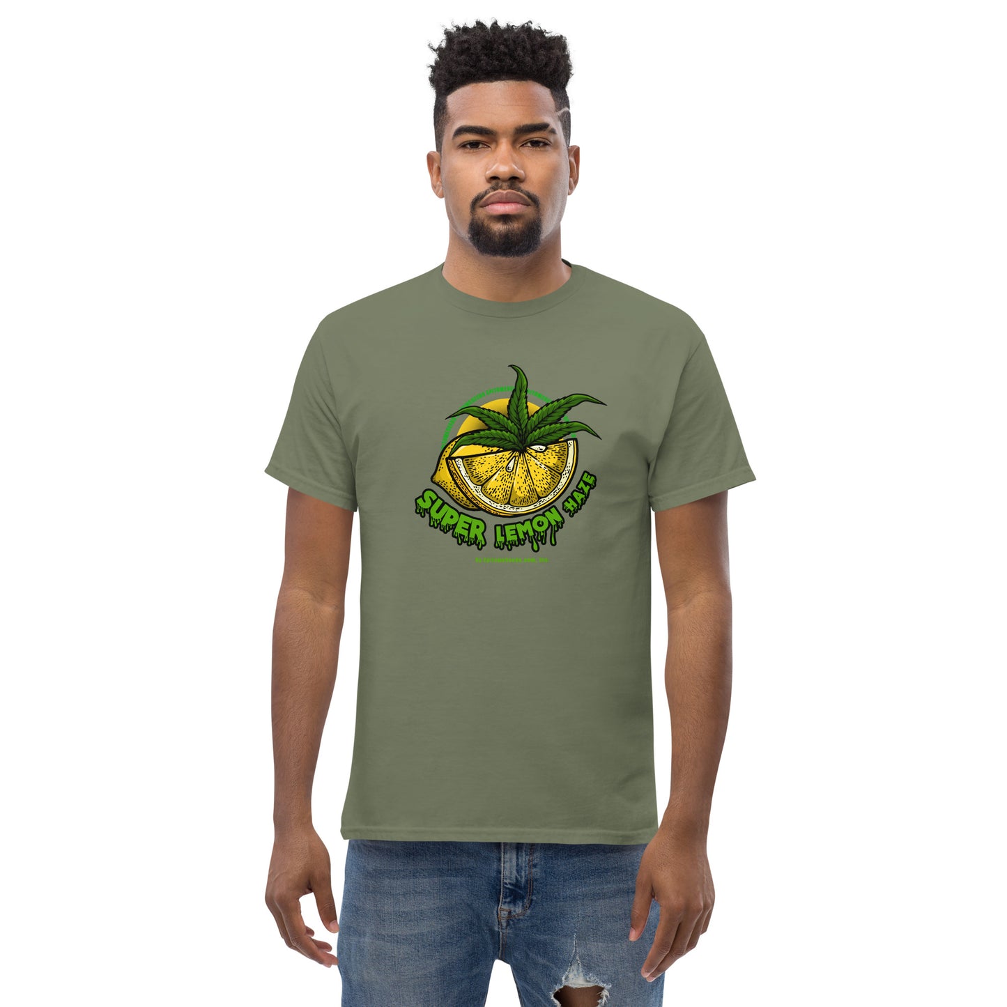 Super Lemon Haze Strain T-shirt