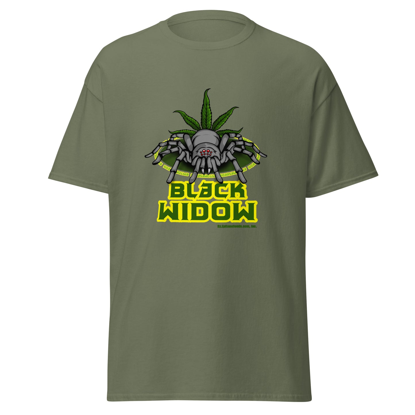 Black Widow Strain T-shirt