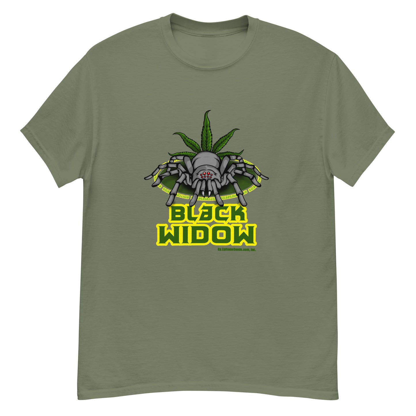 Black Widow Strain T-shirt