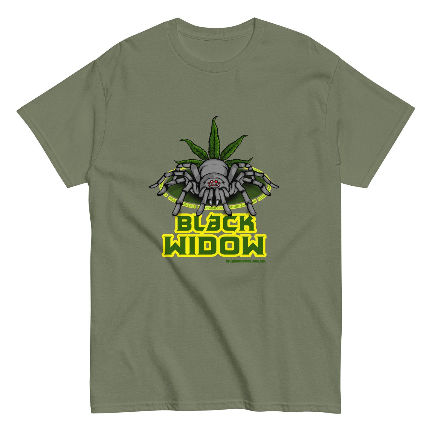 Black Widow Strain T-shirt