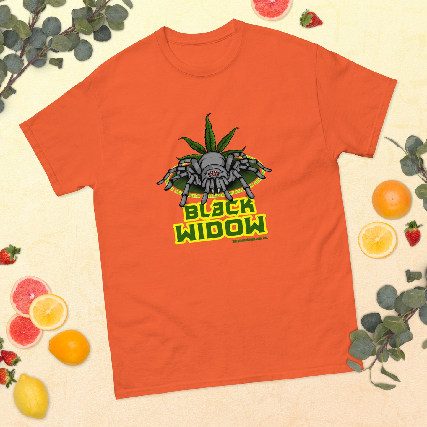 Black Widow Strain T-shirt