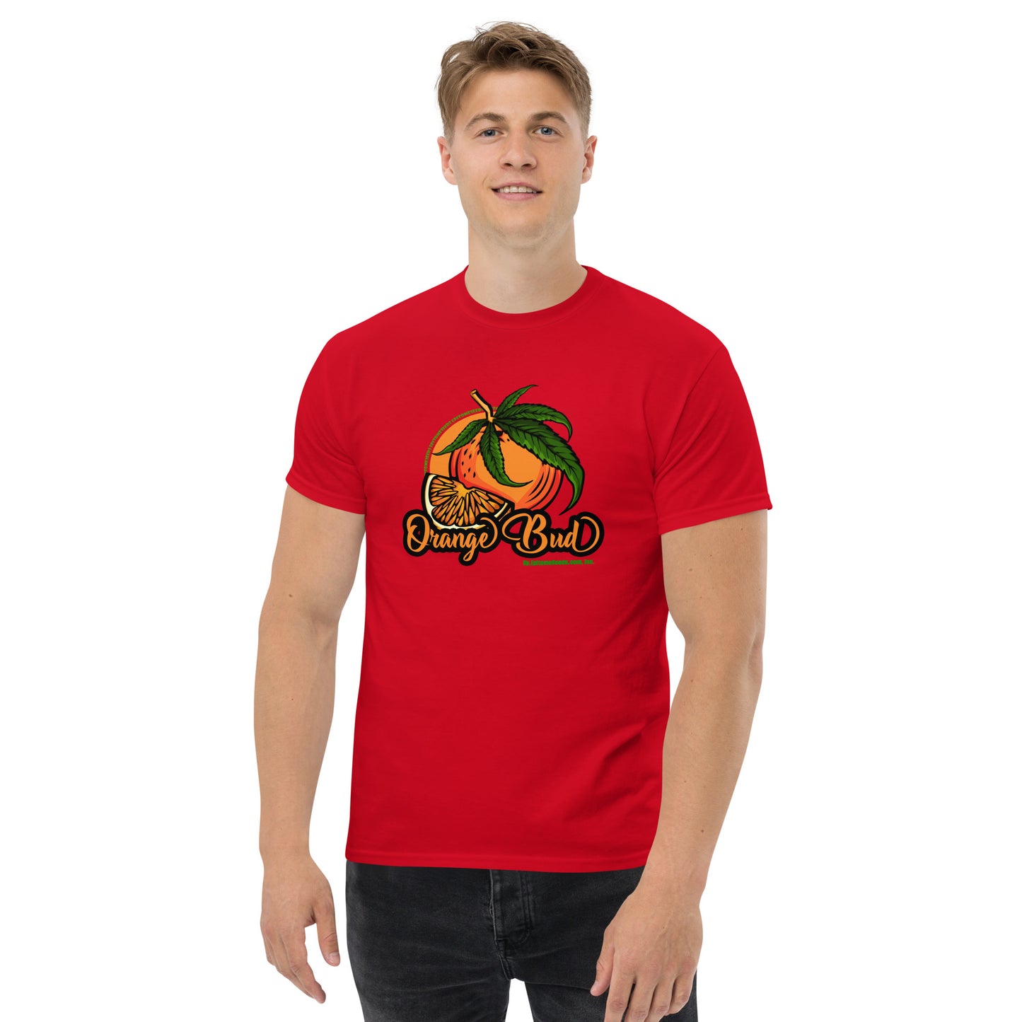 Orange Bud Strain T-shirt