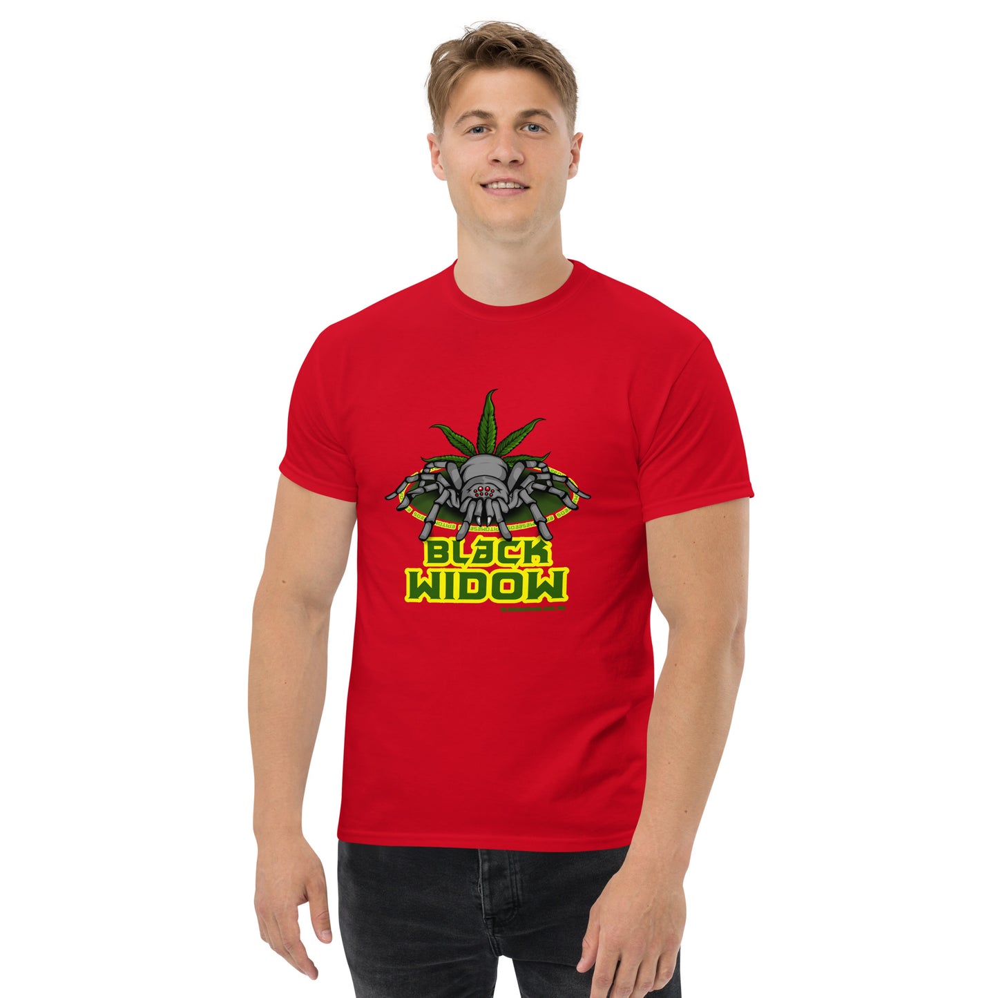 Black Widow Strain T-shirt