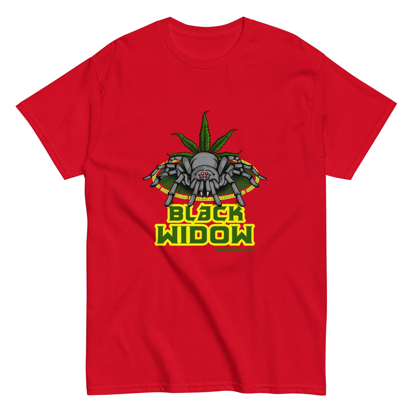 Black Widow Strain T-shirt