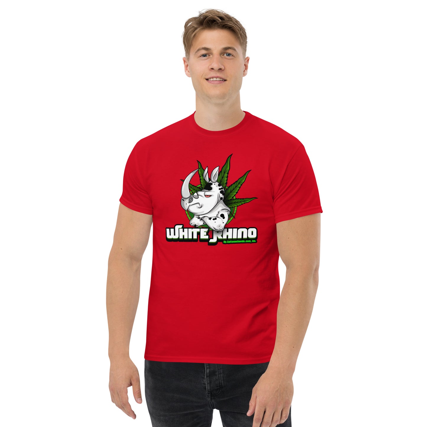 White Rhino Strain T-shirt