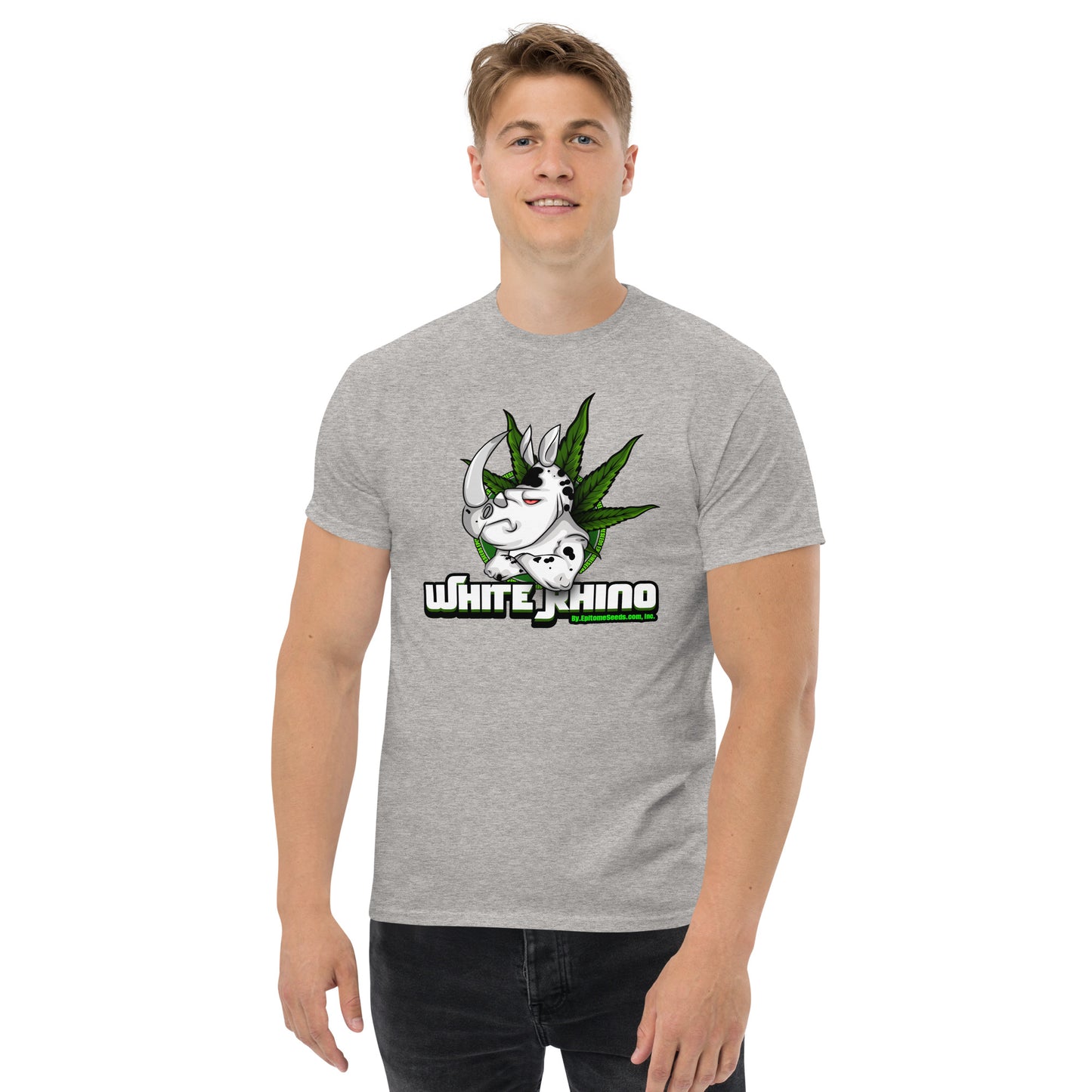 White Rhino Strain T-shirt