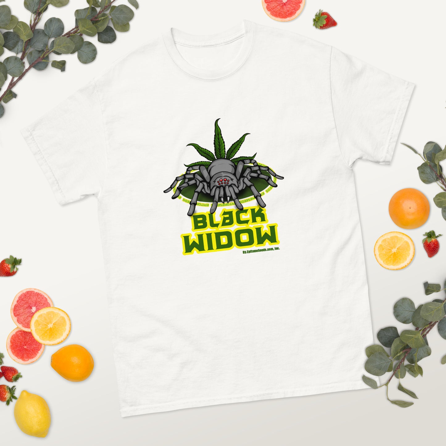 Black Widow Strain T-shirt