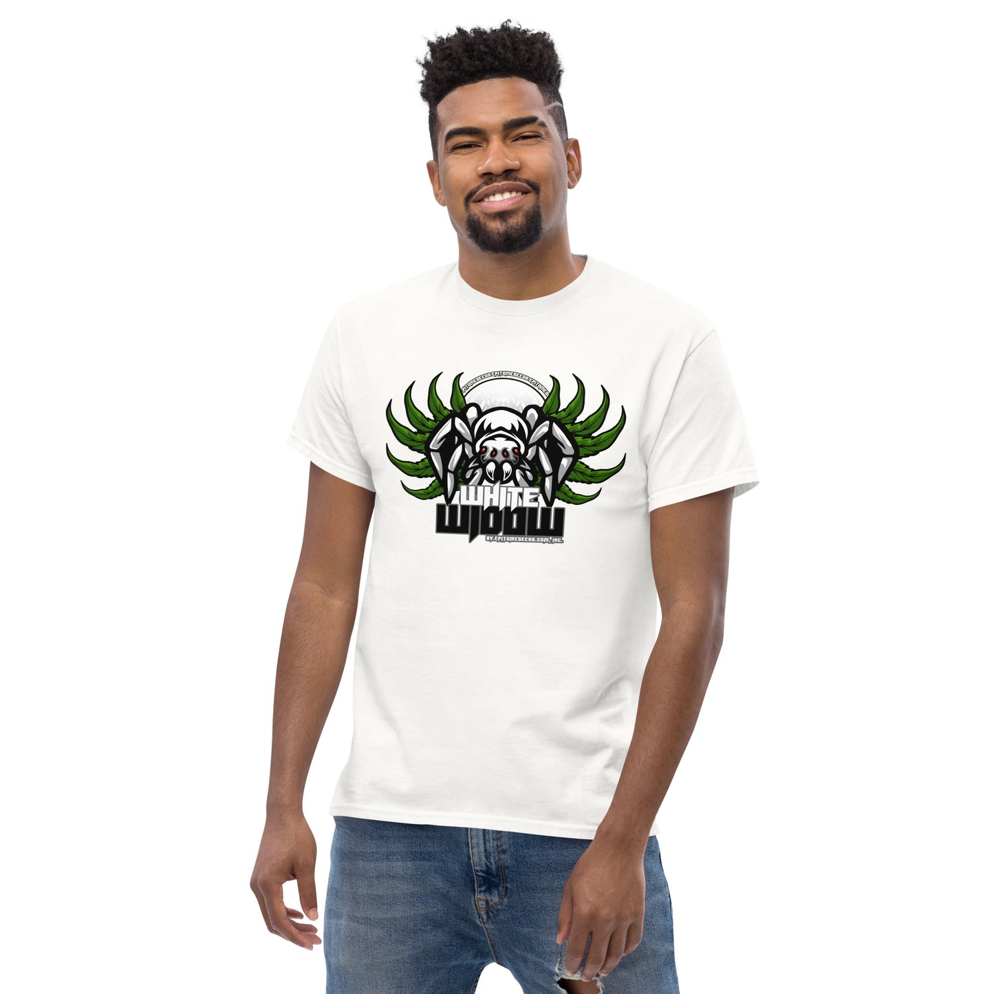 White Widow Strain T-shirt