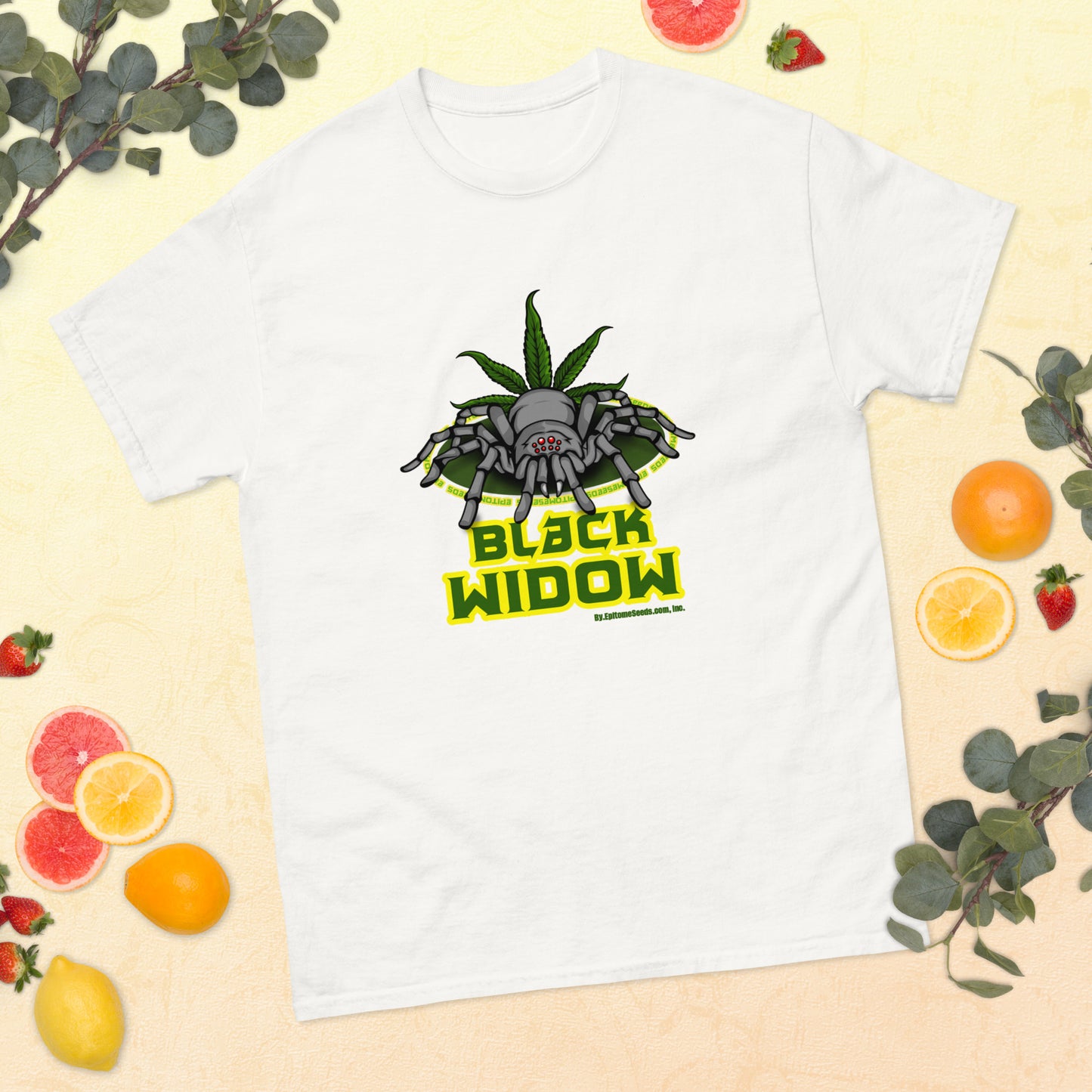 Black Widow Strain T-shirt