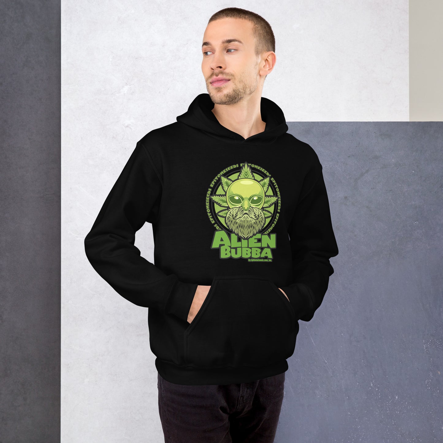 Alien Bubba Strain Hoodie