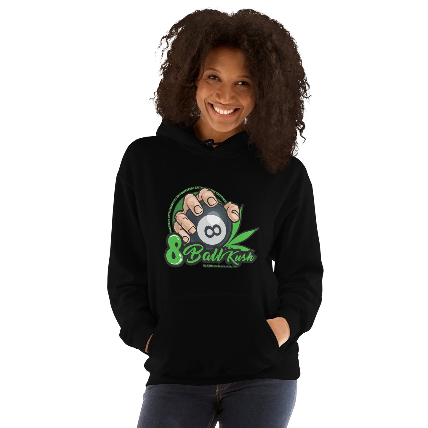 8 Ball Kush Strain Hoodie