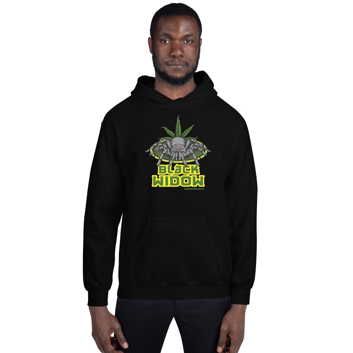 Black Widow Strain Hoodie