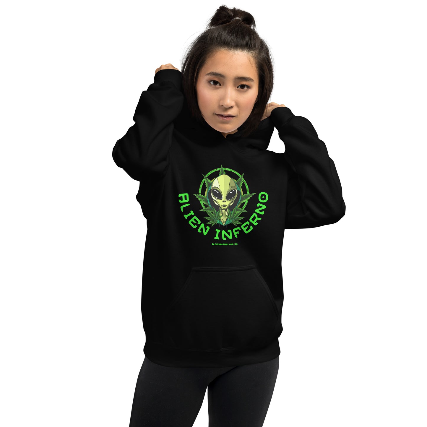 Alien Inferno Strain Hoodie