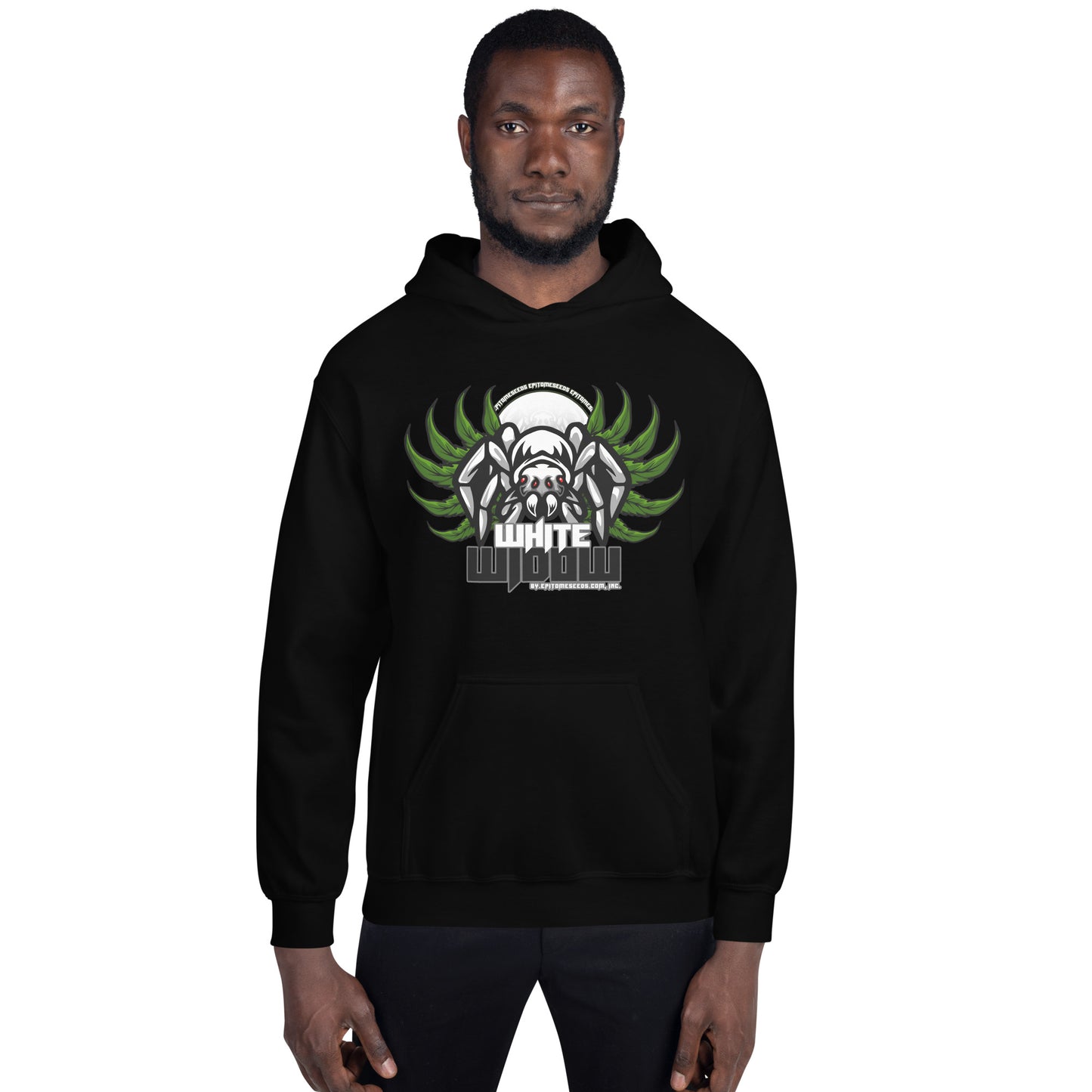 White Widow Strain Hoodie