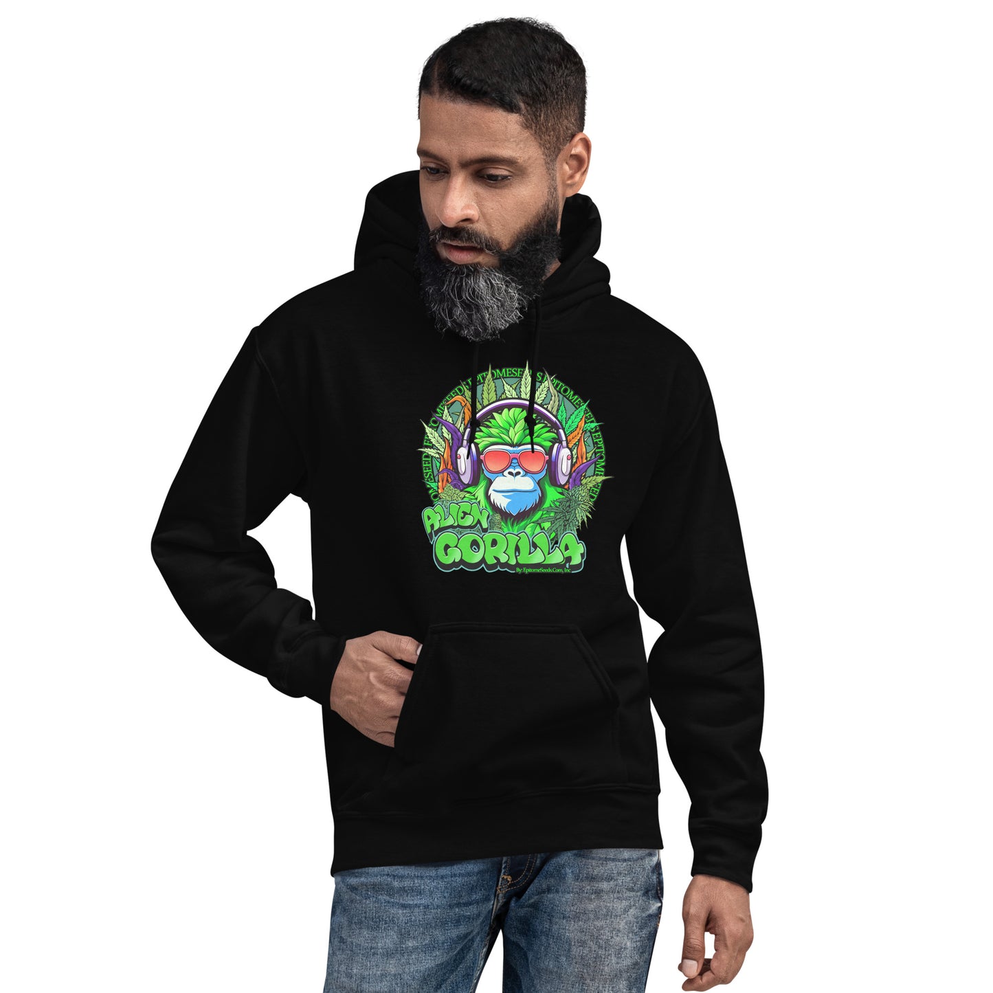 Alien Gorilla Strain Hoodie