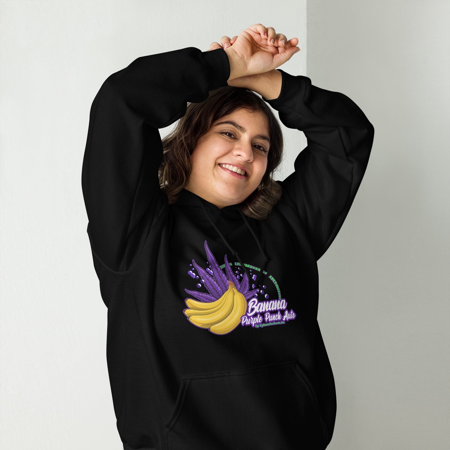 Banana Purple Punch Auto Strain Hoodie