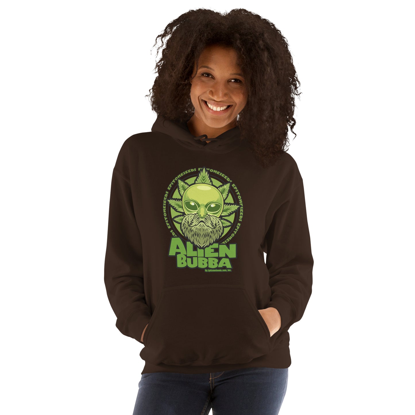 Alien Bubba Strain Hoodie