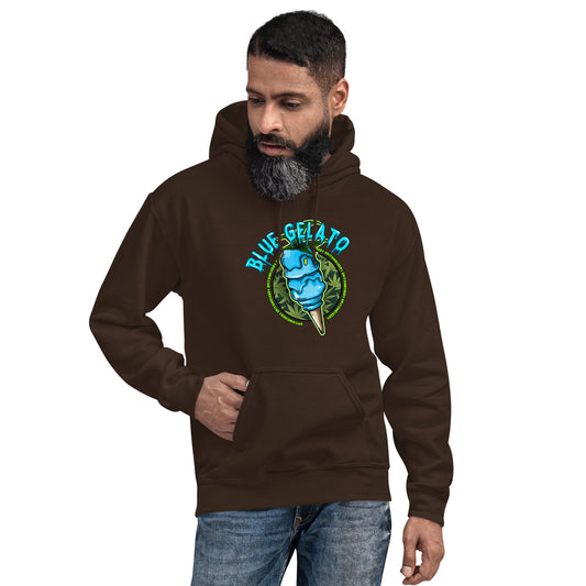 Blue Gelato Strain Hoodie