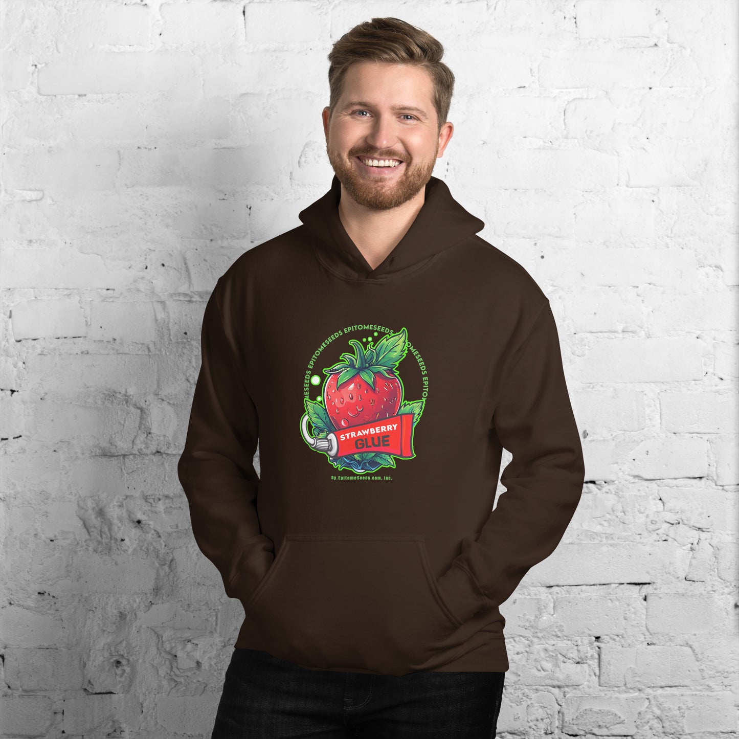 Strawberry Glue Strain Hoodie